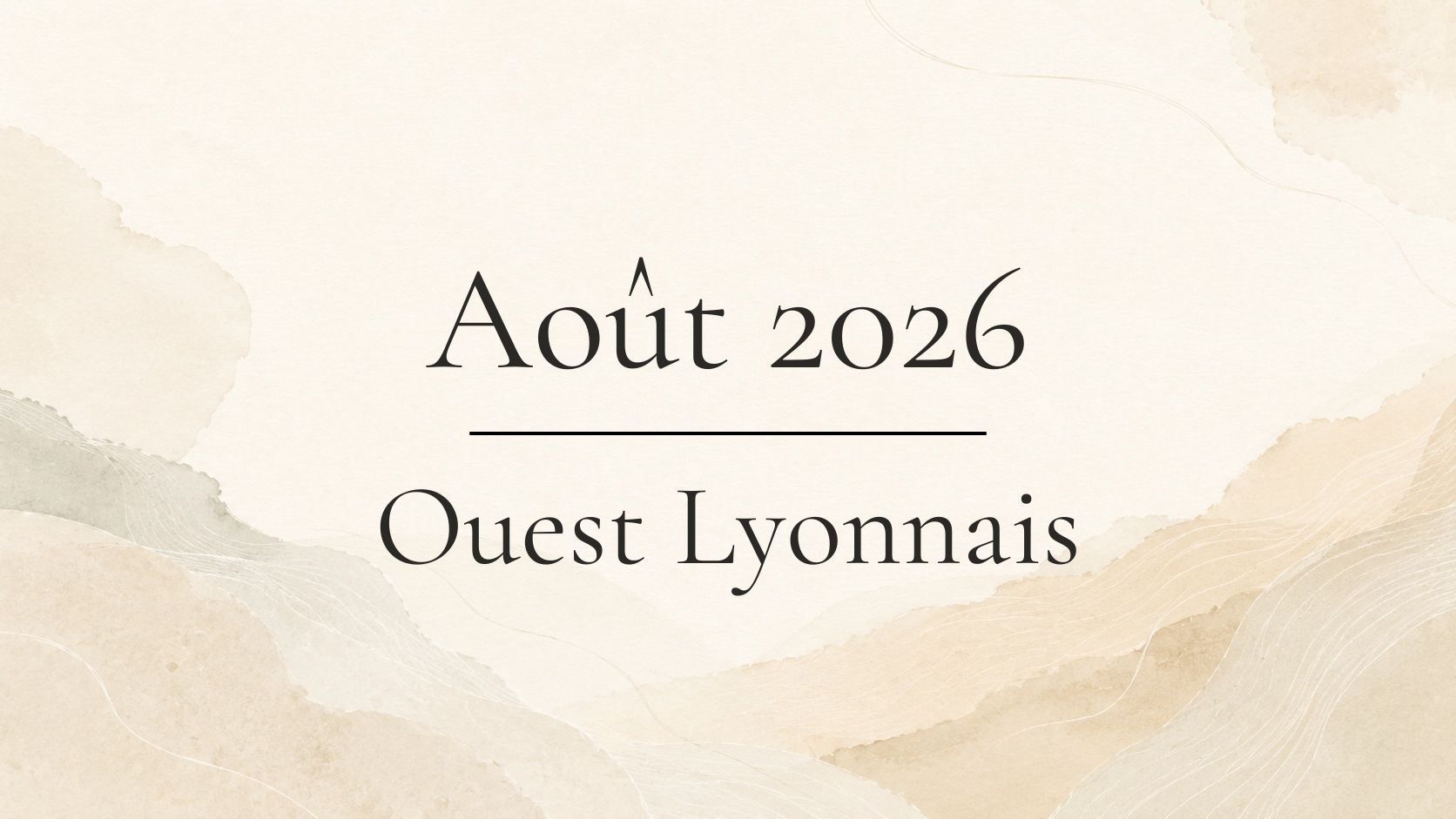 Baromètre immobilier Ouest lyonnais, août 2026 : des maisons mieux orientées
