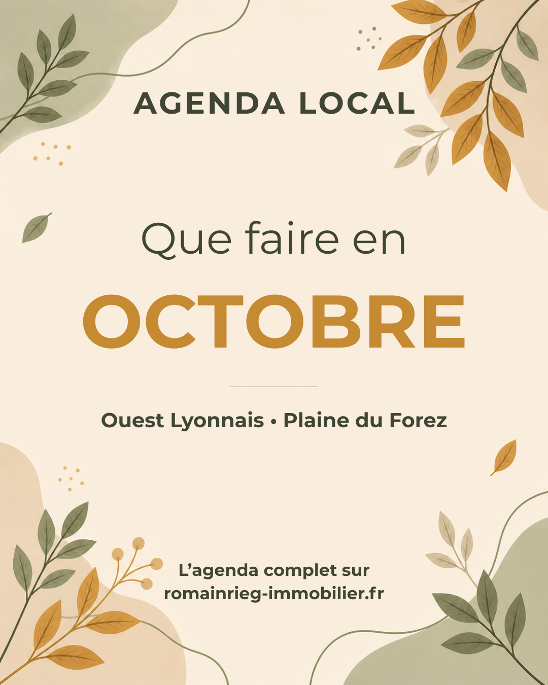 Que faire en octobre 2026 ? 10 sorties dans les Monts d’Or, l’Ouest lyonnais et le Forez